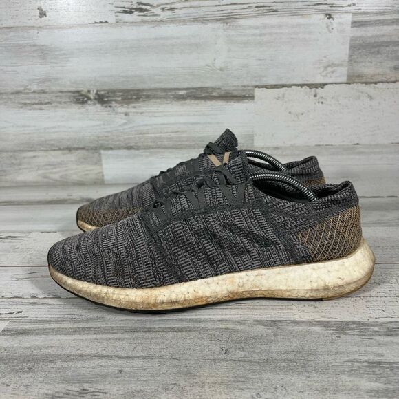 Adidas Mens Pureboost All Terrain Running Shoes Black Size 11 US - Picture 2 of 8